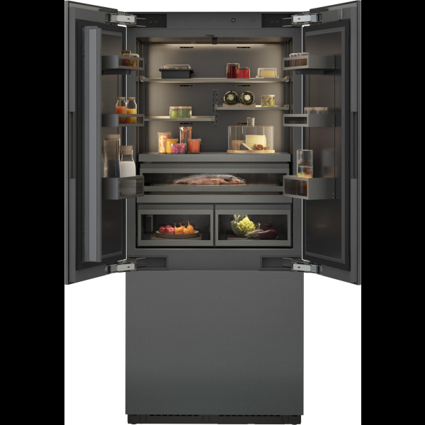 Gaggenau RVY497190, Serie 400, Vario K&uuml;hl- und Gefrierkombination, 212.3 x 89.4 cm, Flachscharnier mit Softeinzug