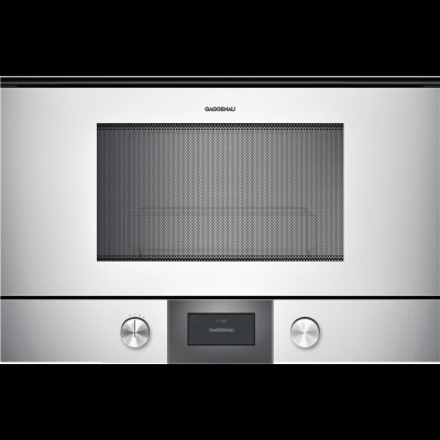 Gaggenau BMP224130, Serie 200, Mikrowelle, T&uuml;ranschlag: Rechts, Gaggenau Silber