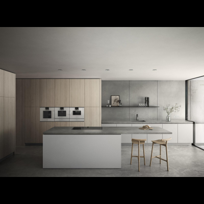 Gaggenau BOP220132, Serie 200, Backofen, 60 x 60 cm, T&uuml;ranschlag: Rechts, Gaggenau Silber