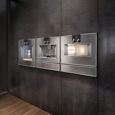 Gaggenau bs450111, 400 series, built-in compact steam...