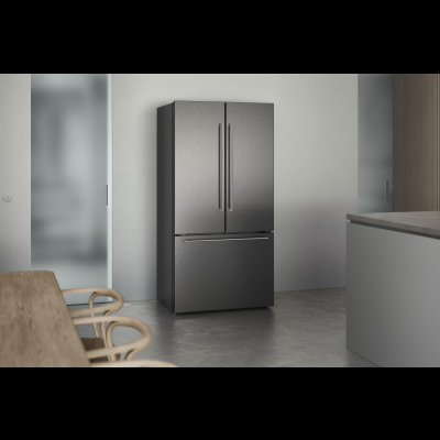 Gaggenau ry295350, 200 series, fridge-freezer, multi-door, 183 x 90.5 cm, stainless steel black